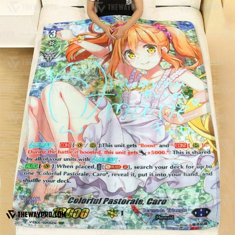 Cardfight Vanguard Colorful Pastorale Caro Rainbow Blanket Cardfight Vanguard Colorful Pastorale Caro Rainbow Blanket