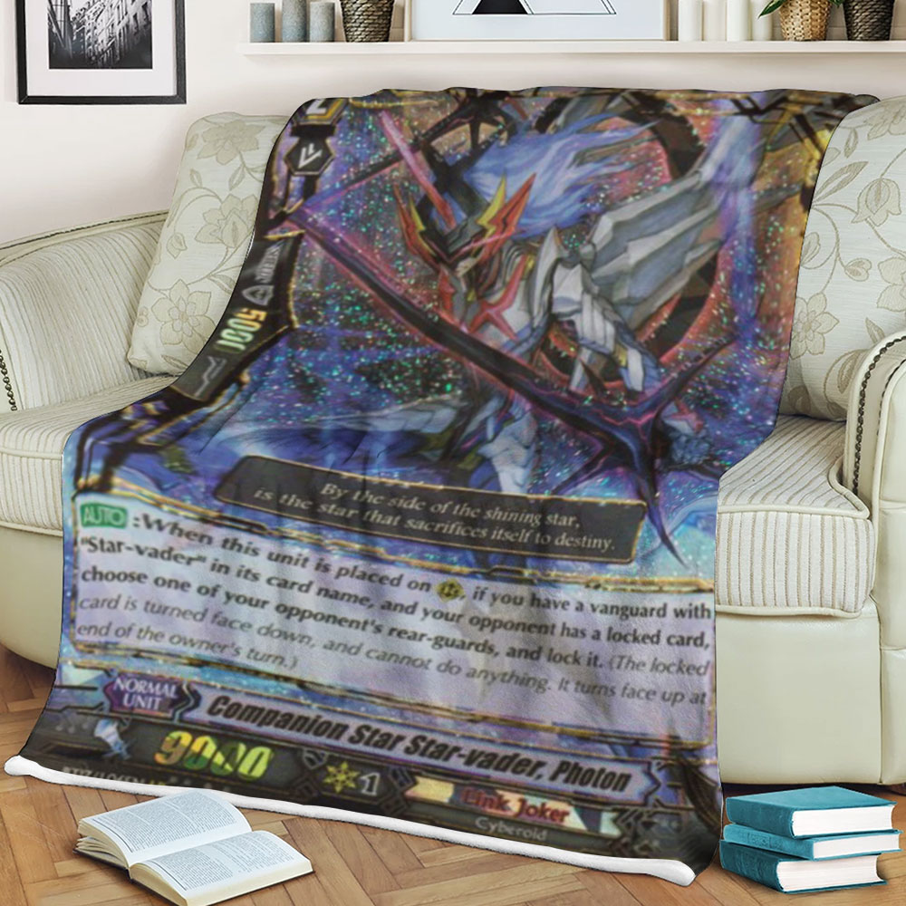 Cardfight Vanguard Companion Star Star Vader Photon Sherpa Blanket Cardfight Vanguard Companion Star Star Vader Photon Sherpa Blanket