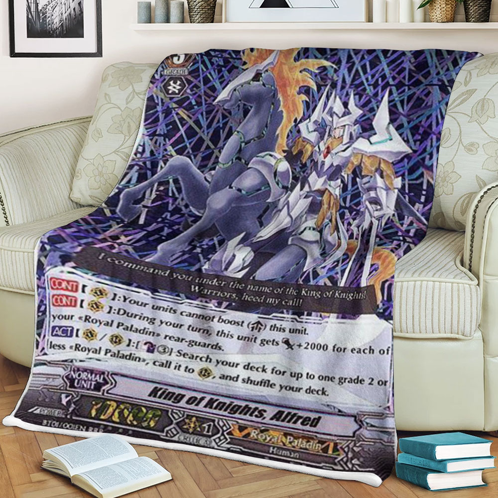 Cardfight Vanguard King Of Knights Alfred Blanket Cardfight Vanguard King Of Knights Alfred Blanket
