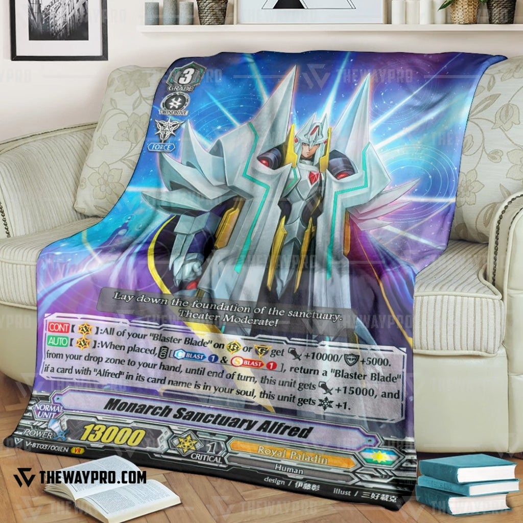 Cardfight Vanguard Monarch Sanctuary Alfred V Series Blanket Cardfight Vanguard Monarch Sanctuary Alfred V Series Blanket