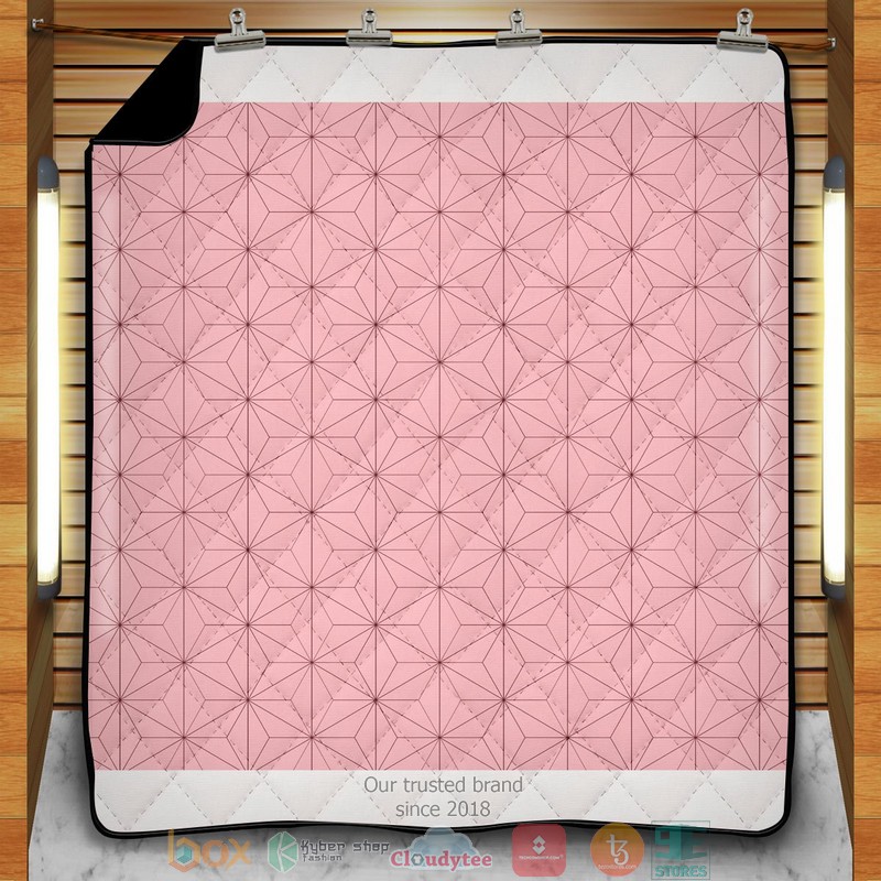 Cozy Nezuko Quilt Blanket Cozy Nezuko Quilt Blanket