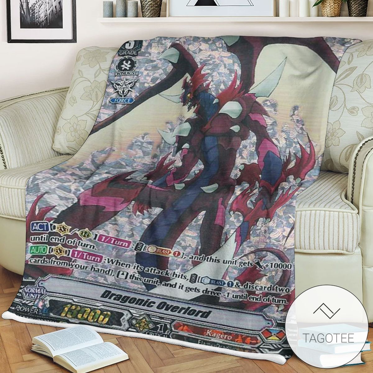 Cv Dragonic Overlord Sp Descent Of The King Of Knights Cardfight Vanguard Blanket Cv Dragonic Overlord Sp Descent Of The King Of Knights Cardfight Vanguard Blanket