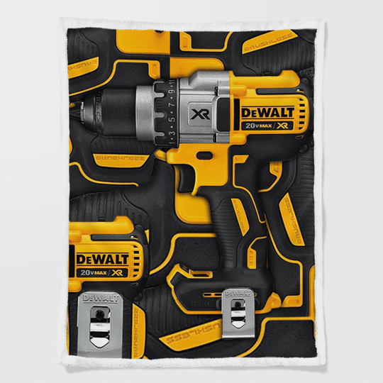 Dewalt 20V Max Pattern Blanket Limited Edition Dewalt 20V Max Pattern Blanket Limited Edition
