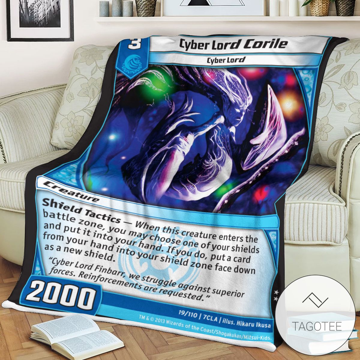 Dm Cyber Lord Corile Duel Masters Sherpa Blanket Tagotee Dm Cyber Lord Corile Duel Masters Sherpa Blanket Tagotee