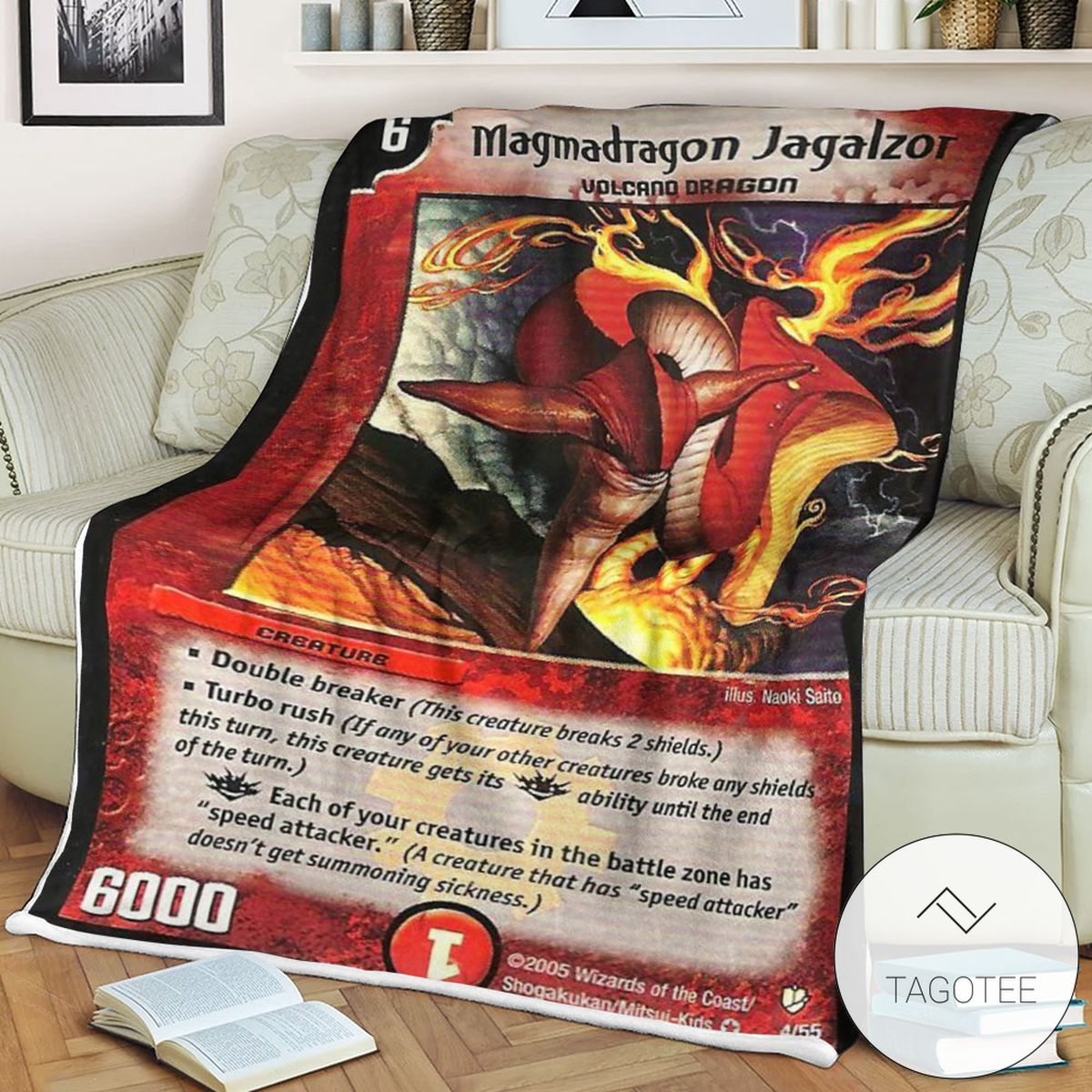 Dm Magmadragon Jagalzor Duel Masters Sherpa Blanket Dm Magmadragon Jagalzor Duel Masters Sherpa Blanket