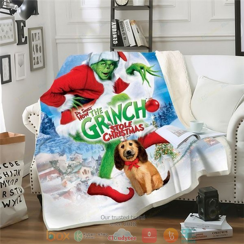 Dr Seus How The Grinch Stole Christmas Blanket Dr Seus How The Grinch Stole Christmas Blanket