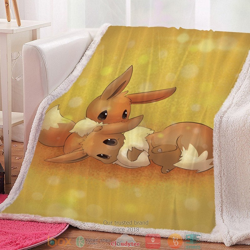 Eevee Throw Blanket Eevee Throw Blanket