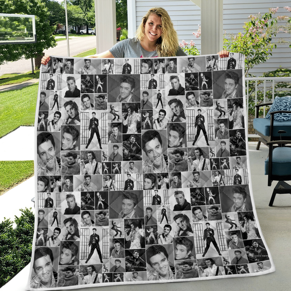 Elvis Presley Quilt Blanket Elvis Presley Quilt Blanket