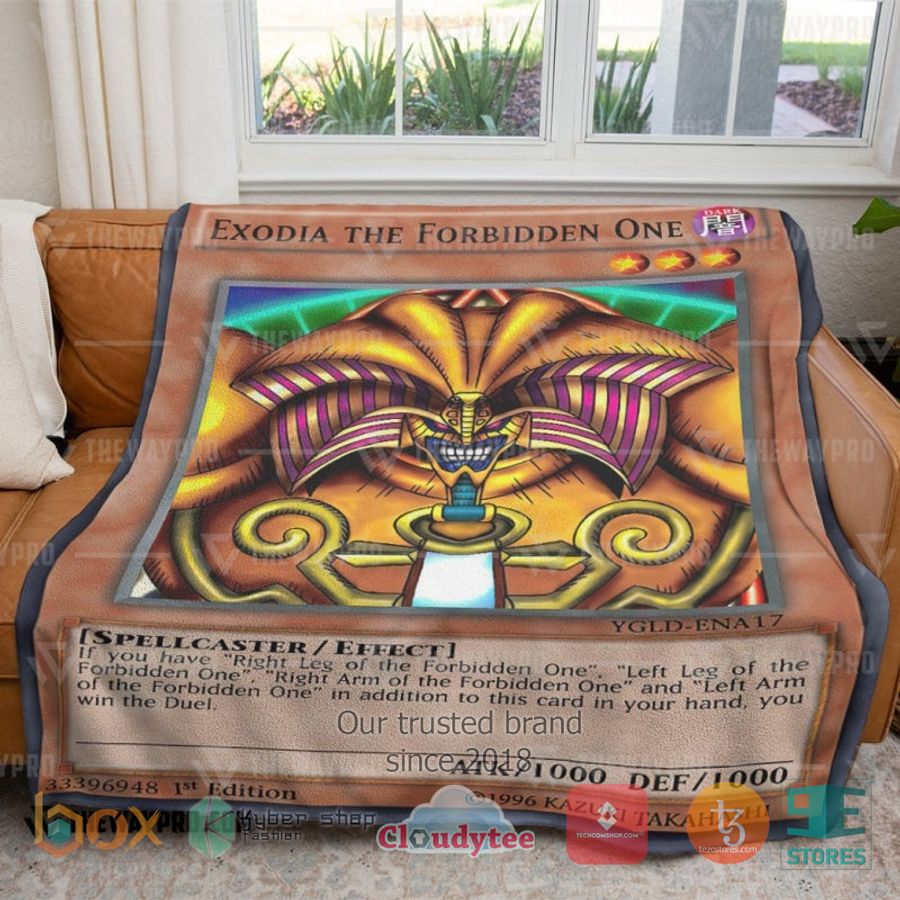 Exodia The Forbidden One Soft Blanket Exodia The Forbidden One Soft Blanket