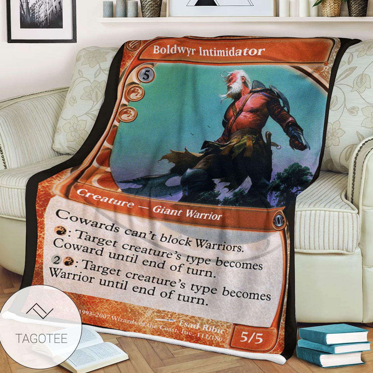 Fut 111 Boldwyr Intimidator Mtg Game Magic The Gathering Blanket Fut 111 Boldwyr Intimidator Mtg Game Magic The Gathering Blanket