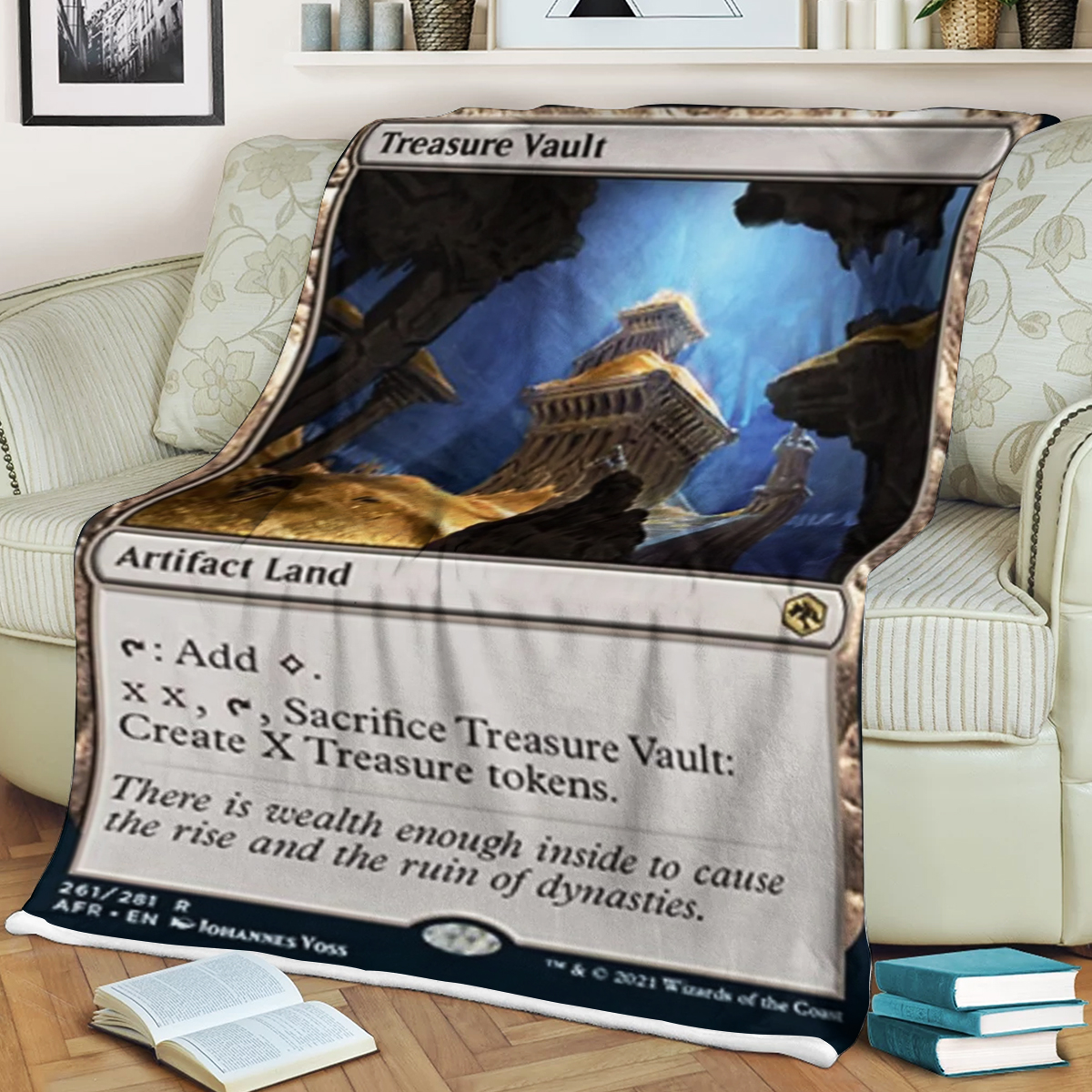 Game Dungeons And Dragons Treasure Vault Blanket Game Dungeons And Dragons Treasure Vault Blanket