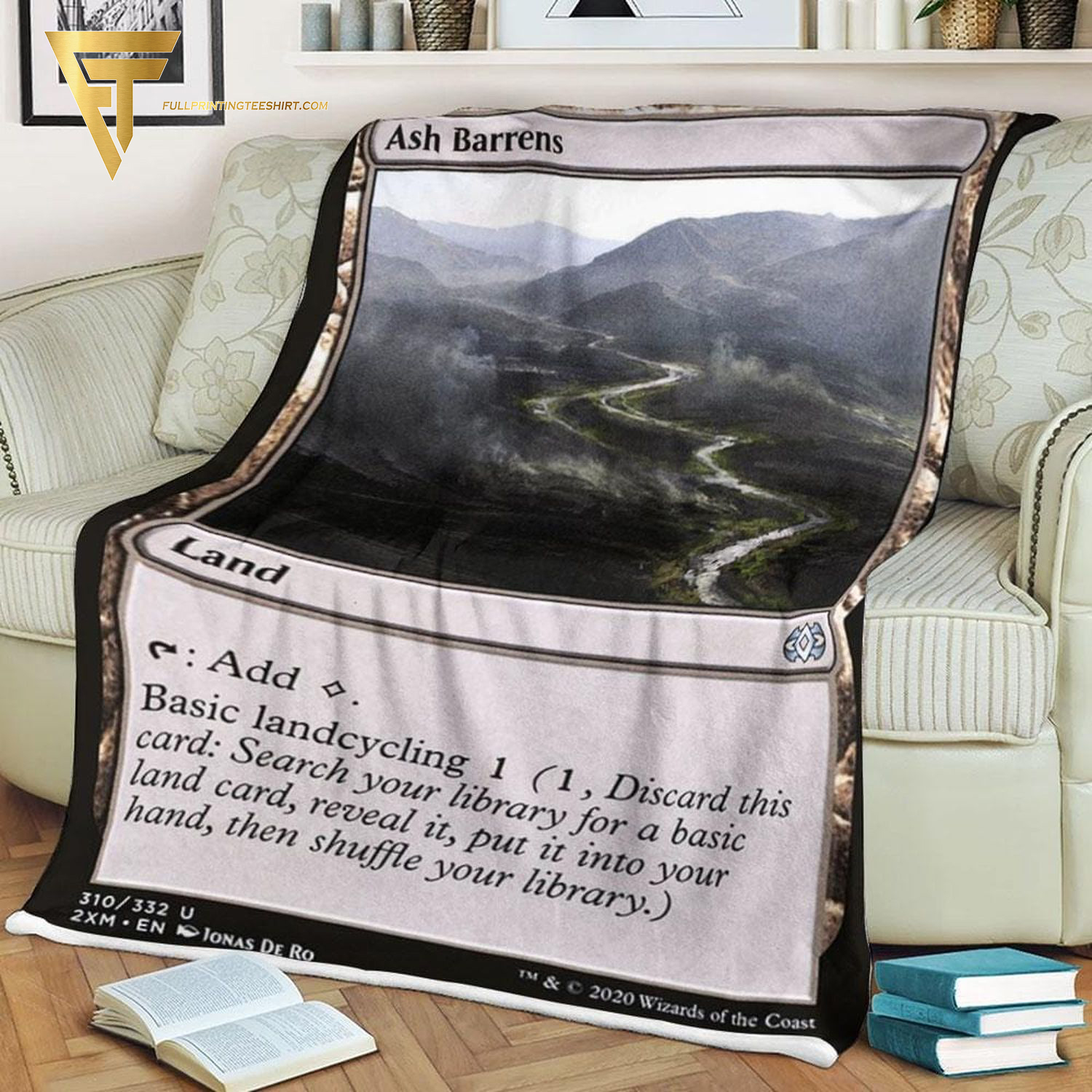 Game Magic The Gathering Ash Barrens Blanket Game Magic The Gathering Ash Barrens Blanket