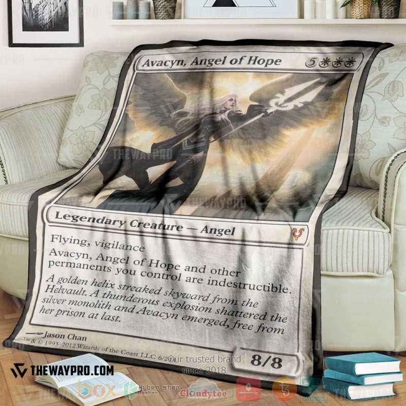 Game Magic The Gathering Avacyn Angel Of Hope Soft Blanket Game Magic The Gathering Avacyn Angel Of Hope Soft Blanket