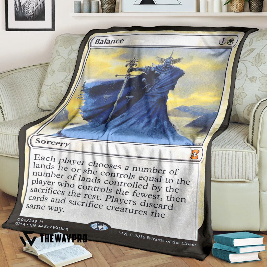 Game Magic The Gathering Balance Blanket Game Magic The Gathering Balance Blanket