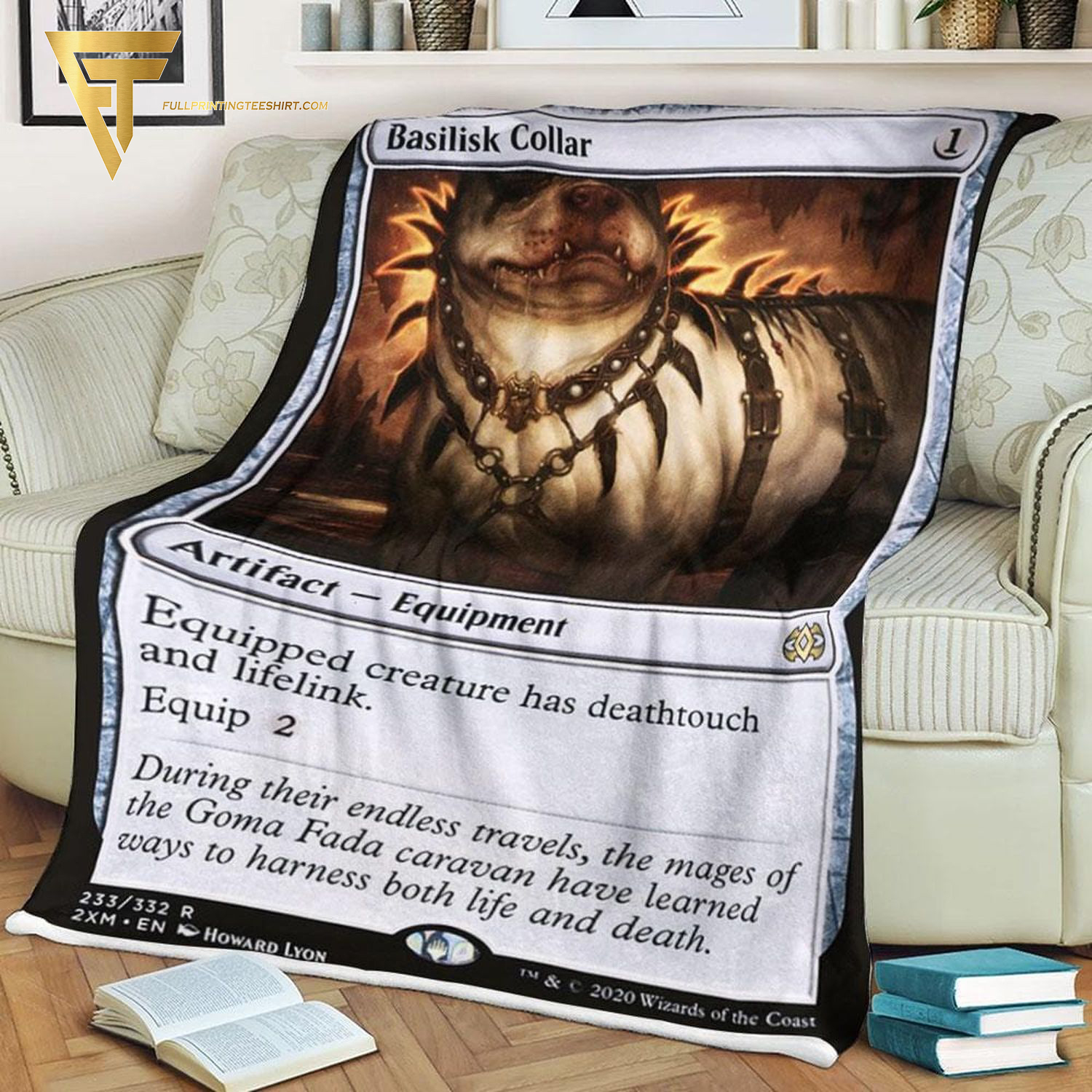 Game Magic The Gathering Basilisk Collar Blanket Game Magic The Gathering Basilisk Collar Blanket