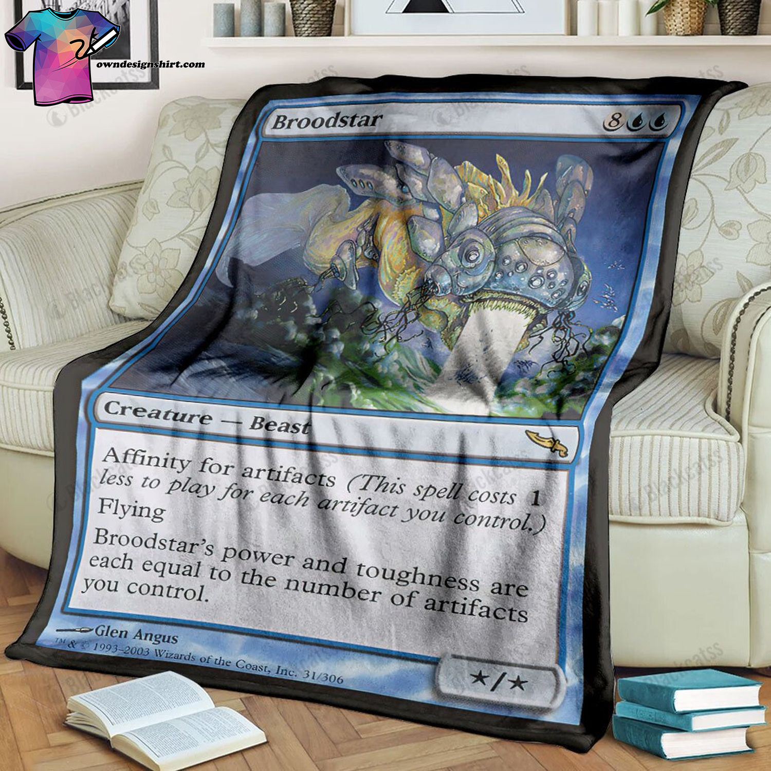 Game Magic The Gathering Broodstar Full Print Soft Blanket Game Magic The Gathering Broodstar Full Print Soft Blanket