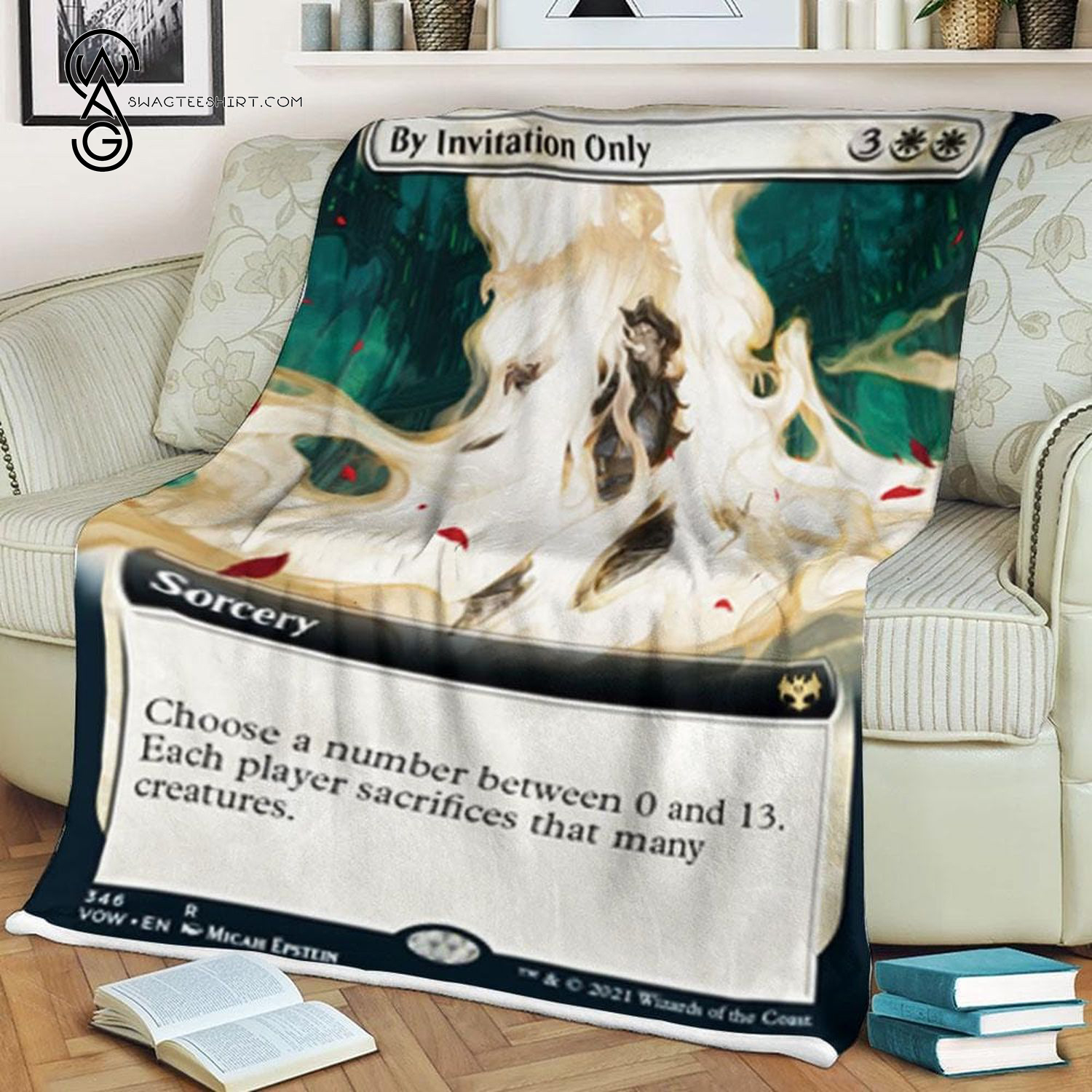 Game Magic The Gathering By Invitation Only Blanket Game Magic The Gathering By Invitation Only Blanket