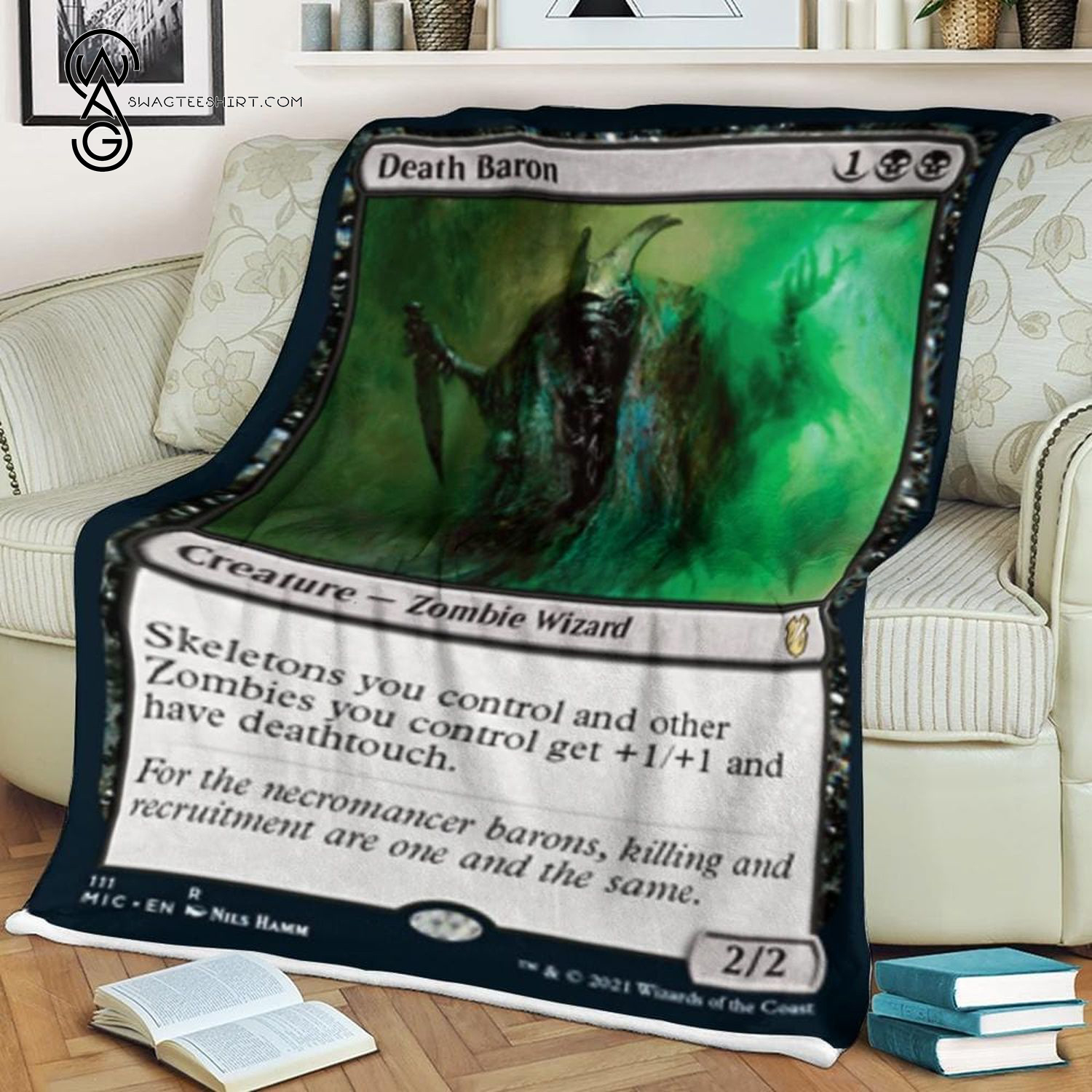 Game Magic The Gathering Death Baron Blanket Game Magic The Gathering Death Baron Blanket