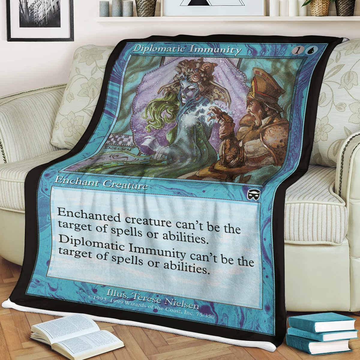 Game Magic The Gathering Diplomatic Immunity Sherpa Blanket Game Magic The Gathering Diplomatic Immunity Sherpa Blanket