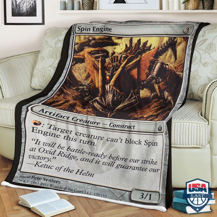 Game Magic The Gathering Fleece Blanket Spin Engine Card Game Magic The Gathering Fleece Blanket Spin Engine Card