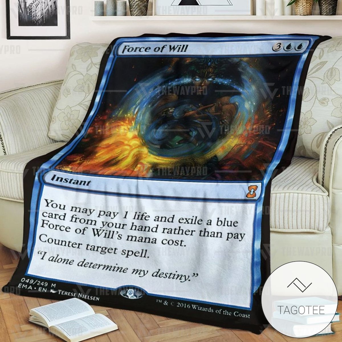 Game Magic The Gathering Force Of Will Custom Soft Blanket Game Magic The Gathering Force Of Will Custom Soft Blanket