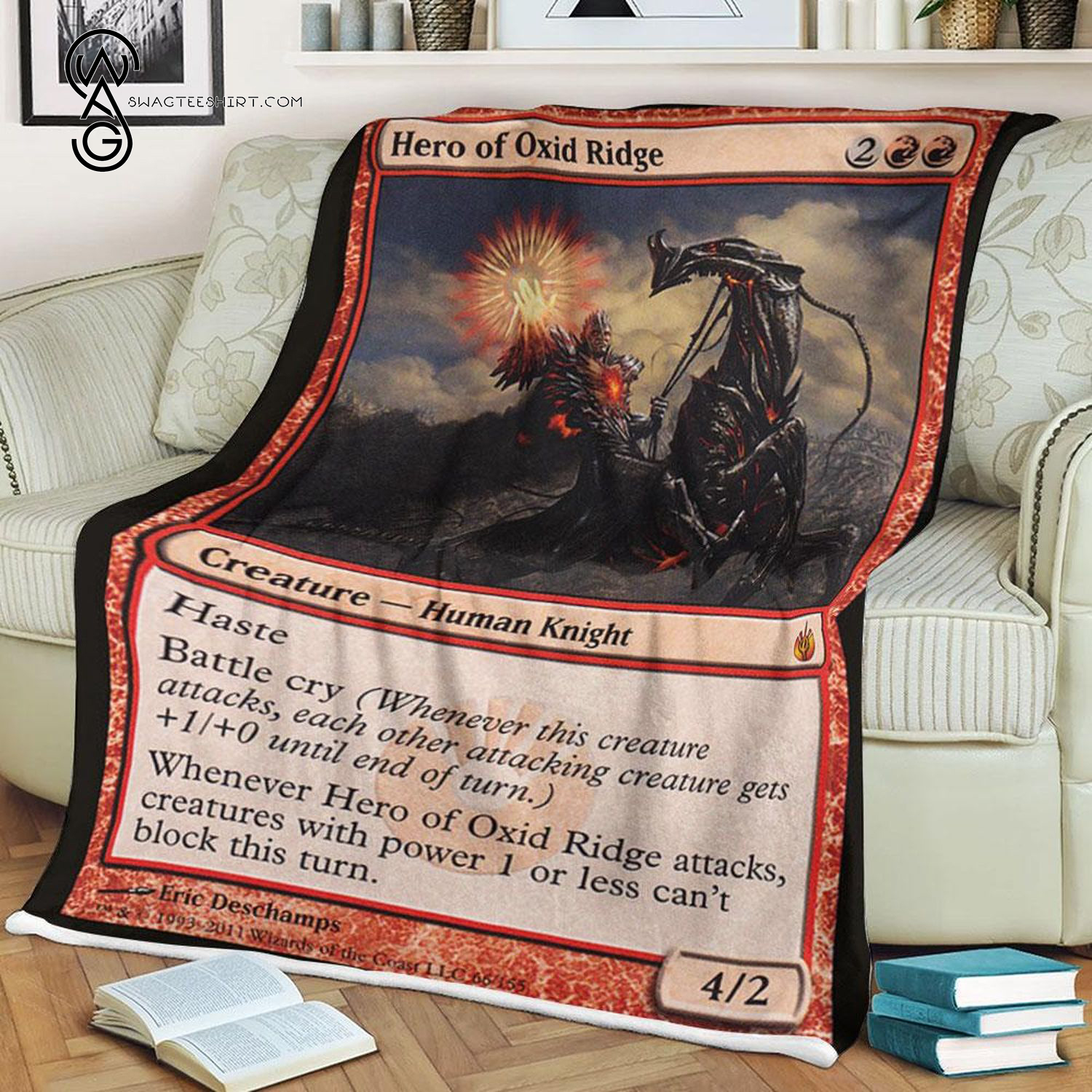 Game Magic The Gathering Hero Of Oxid Ridge Blanket Game Magic The Gathering Hero Of Oxid Ridge Blanket