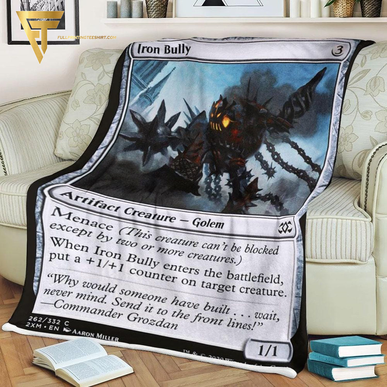 Game Magic The Gathering Iron Bully Blanket Game Magic The Gathering Iron Bully Blanket