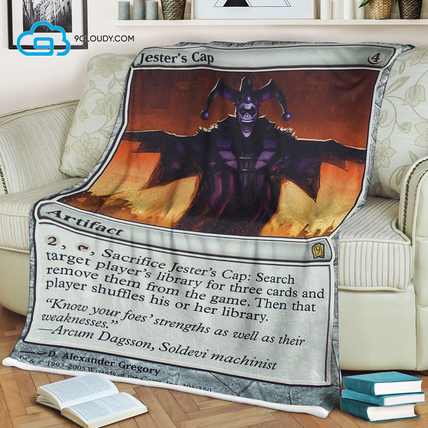 Game Magic The Gathering Jesters Cap Blanket Game Magic The Gathering Jesters Cap Blanket