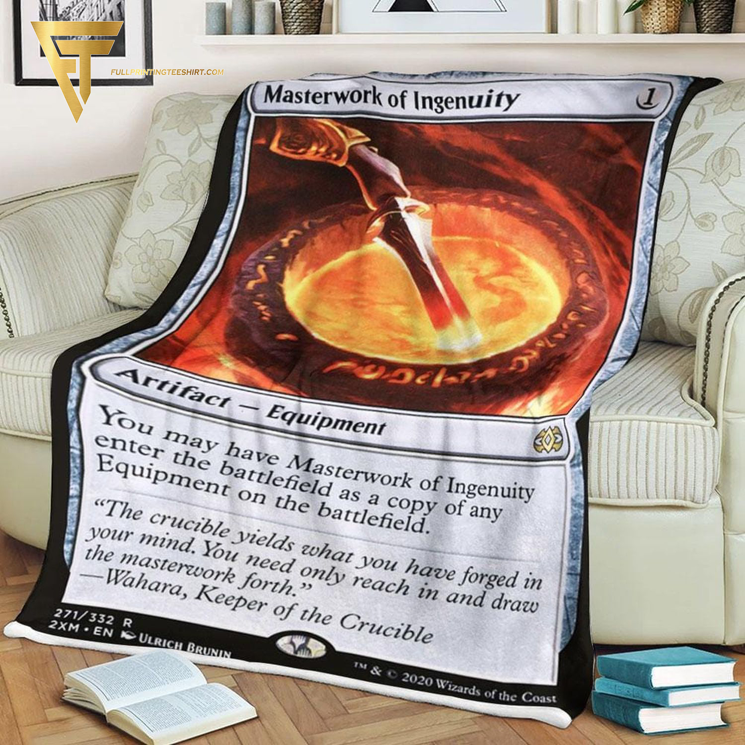Game Magic The Gathering Masterwork Of Ingenuity Blanket Game Magic The Gathering Masterwork Of Ingenuity Blanket