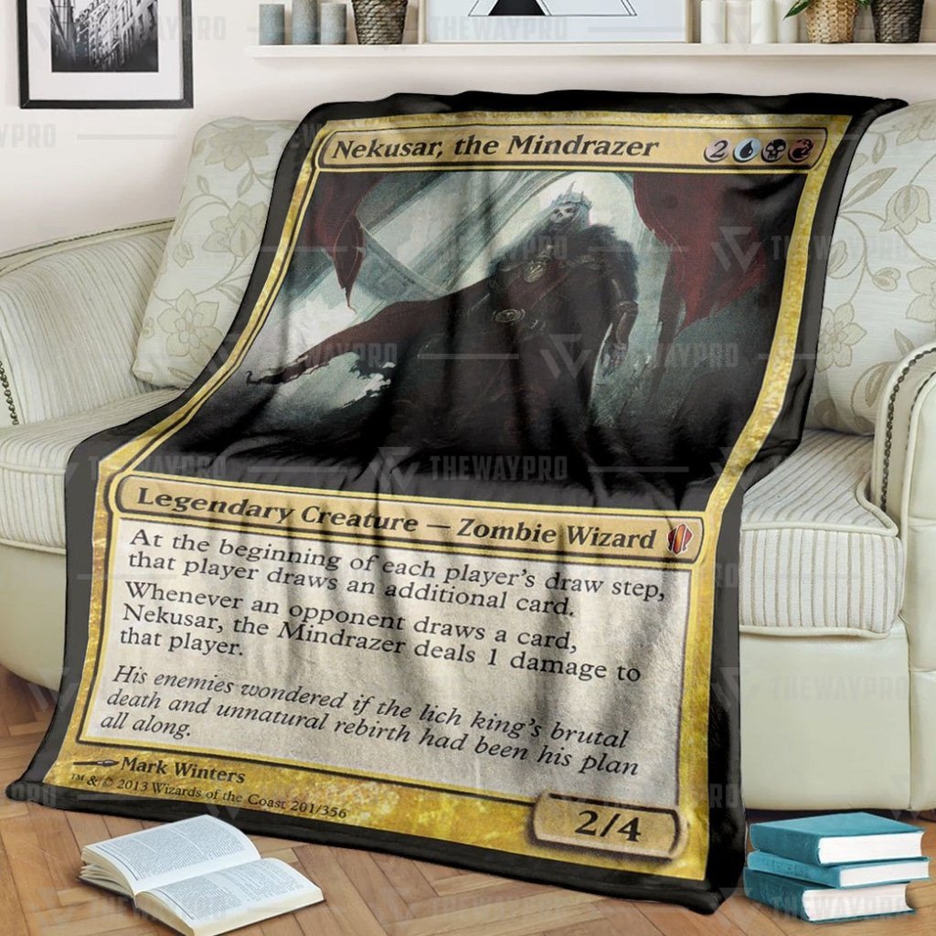 Game Magic The Gathering Nekusar The Mindrazer Blanket Game Magic The Gathering Nekusar The Mindrazer Blanket