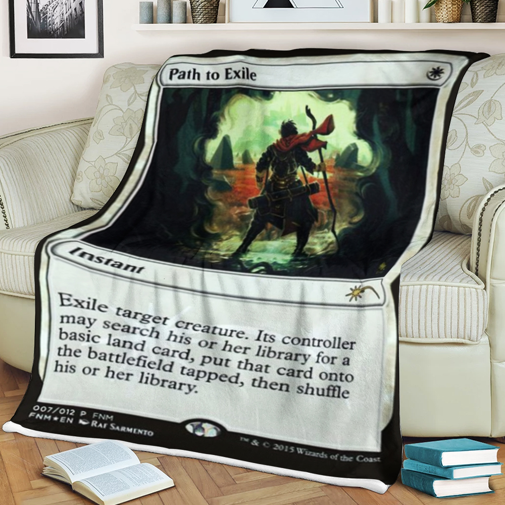 Game Magic The Gathering Path To Exile Sherpa Blanket Game Magic The Gathering Path To Exile Sherpa Blanket