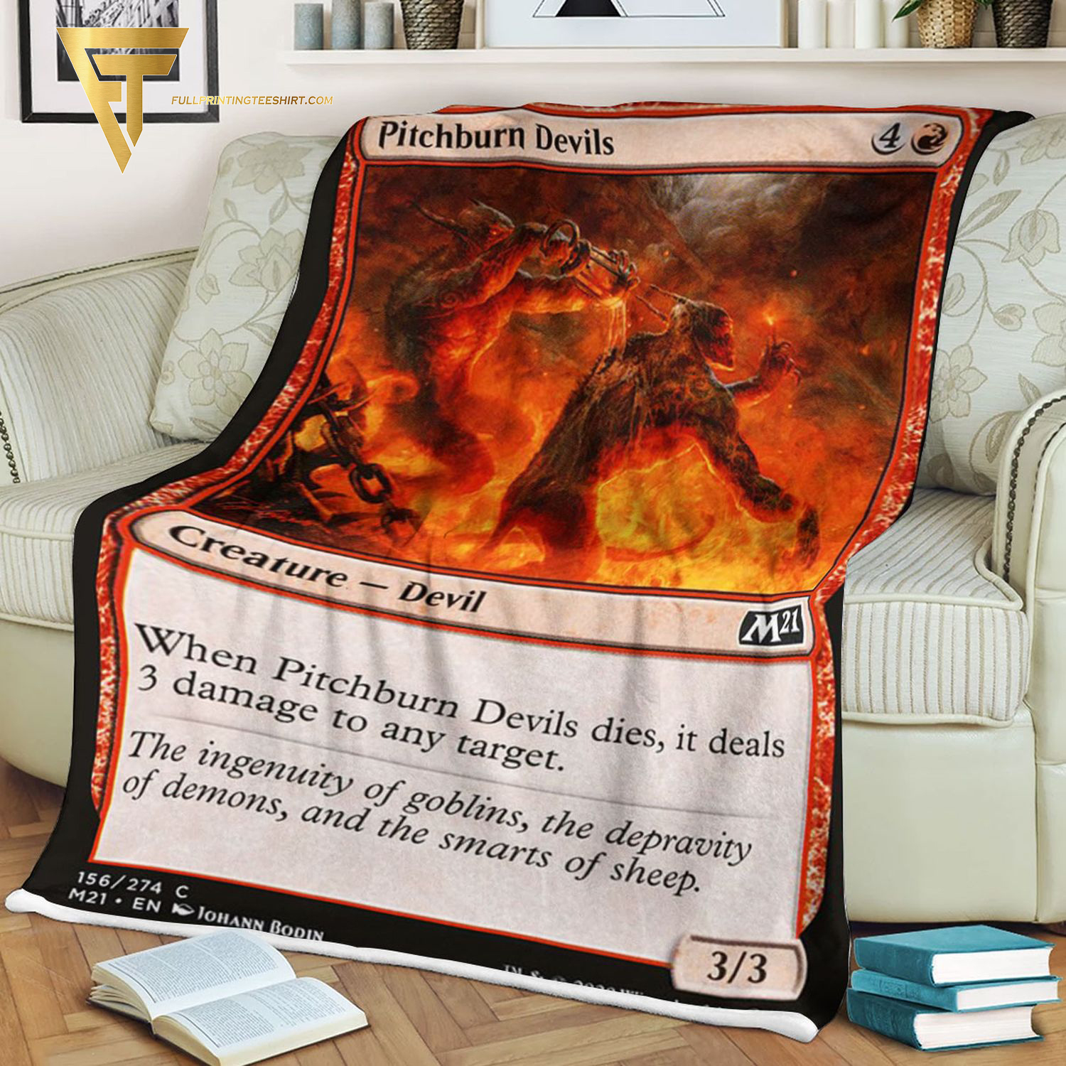 Game Magic The Gathering Pitchburn Devils Blanket Game Magic The Gathering Pitchburn Devils Blanket