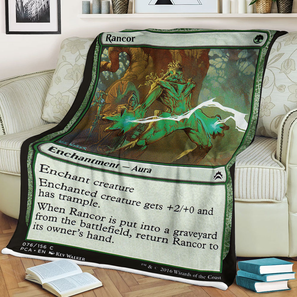 Game Magic The Gathering Rancor Sherpa Blanket Game Magic The Gathering Rancor Sherpa Blanket