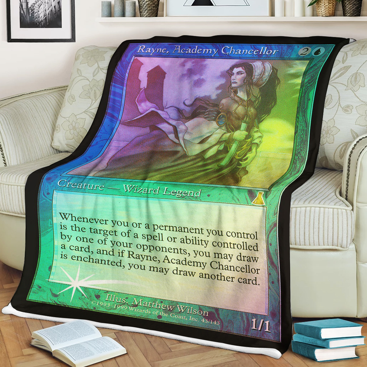 Game Magic The Gathering Rayne Academy Chancellor Sherpa Blanket Game Magic The Gathering Rayne Academy Chancellor Sherpa Blanket