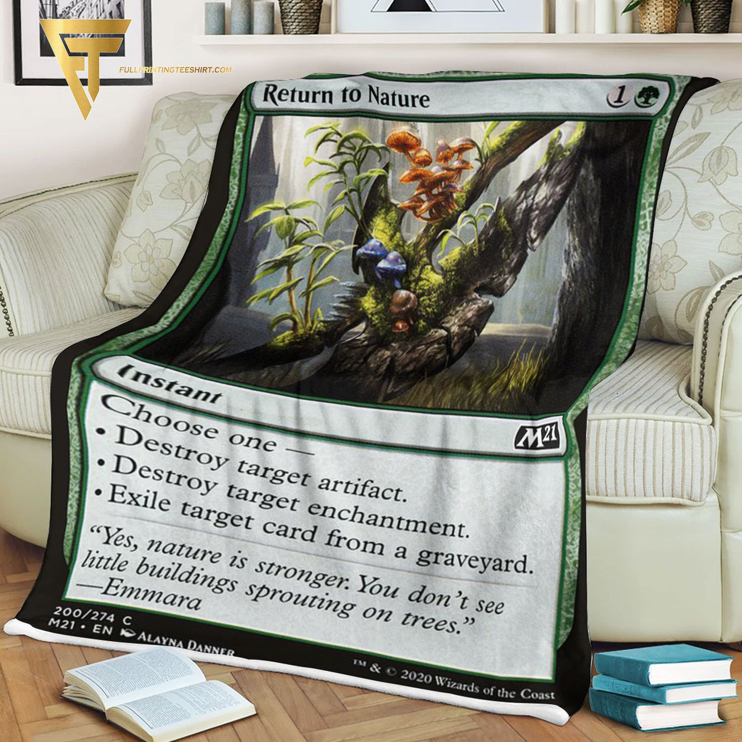 Game Magic The Gathering Return To Nature Blanket Game Magic The Gathering Return To Nature Blanket