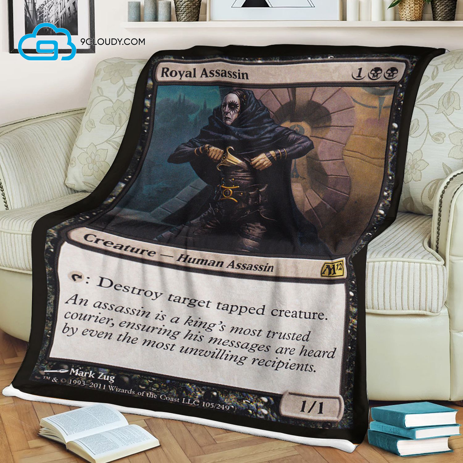Game Magic The Gathering Royal Assassin Blanket Game Magic The Gathering Royal Assassin Blanket