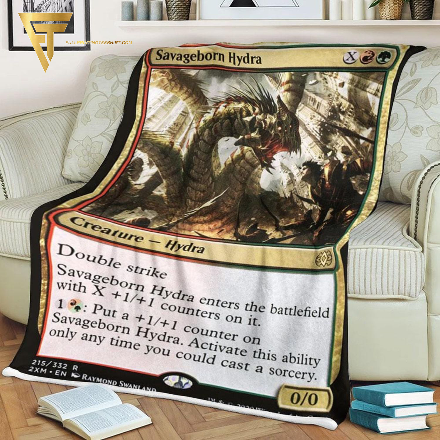 Game Magic The Gathering Savageborn Hydra Blanket Game Magic The Gathering Savageborn Hydra Blanket
