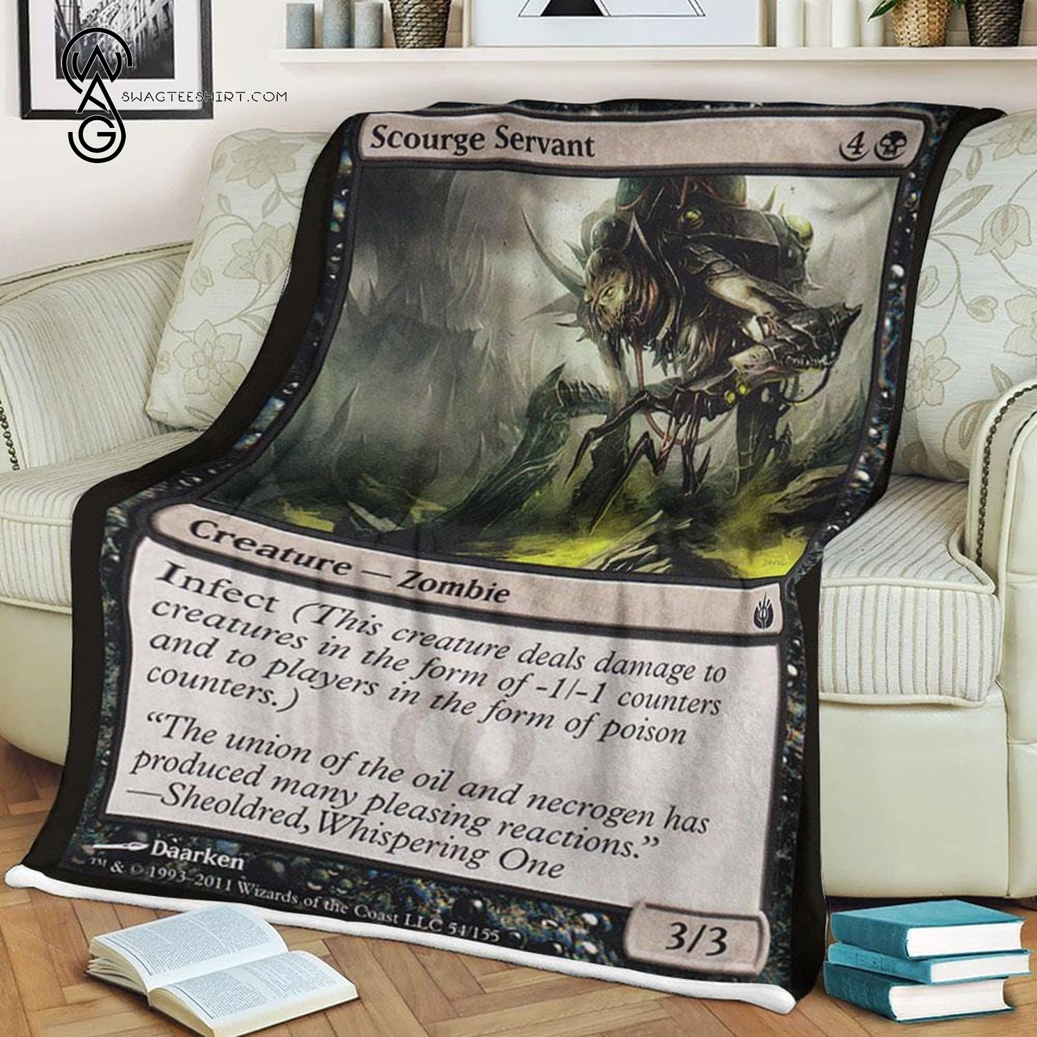 Game Magic The Gathering Scourge Servant Blanket Game Magic The Gathering Scourge Servant Blanket
