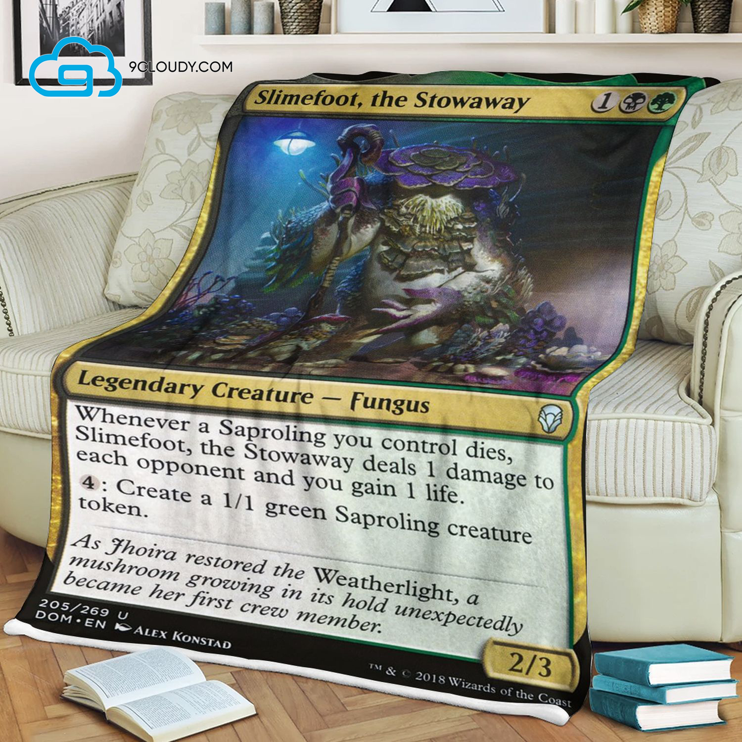 Game Magic The Gathering Slimefoot The Stowaway Blanket Game Magic The Gathering Slimefoot The Stowaway Blanket