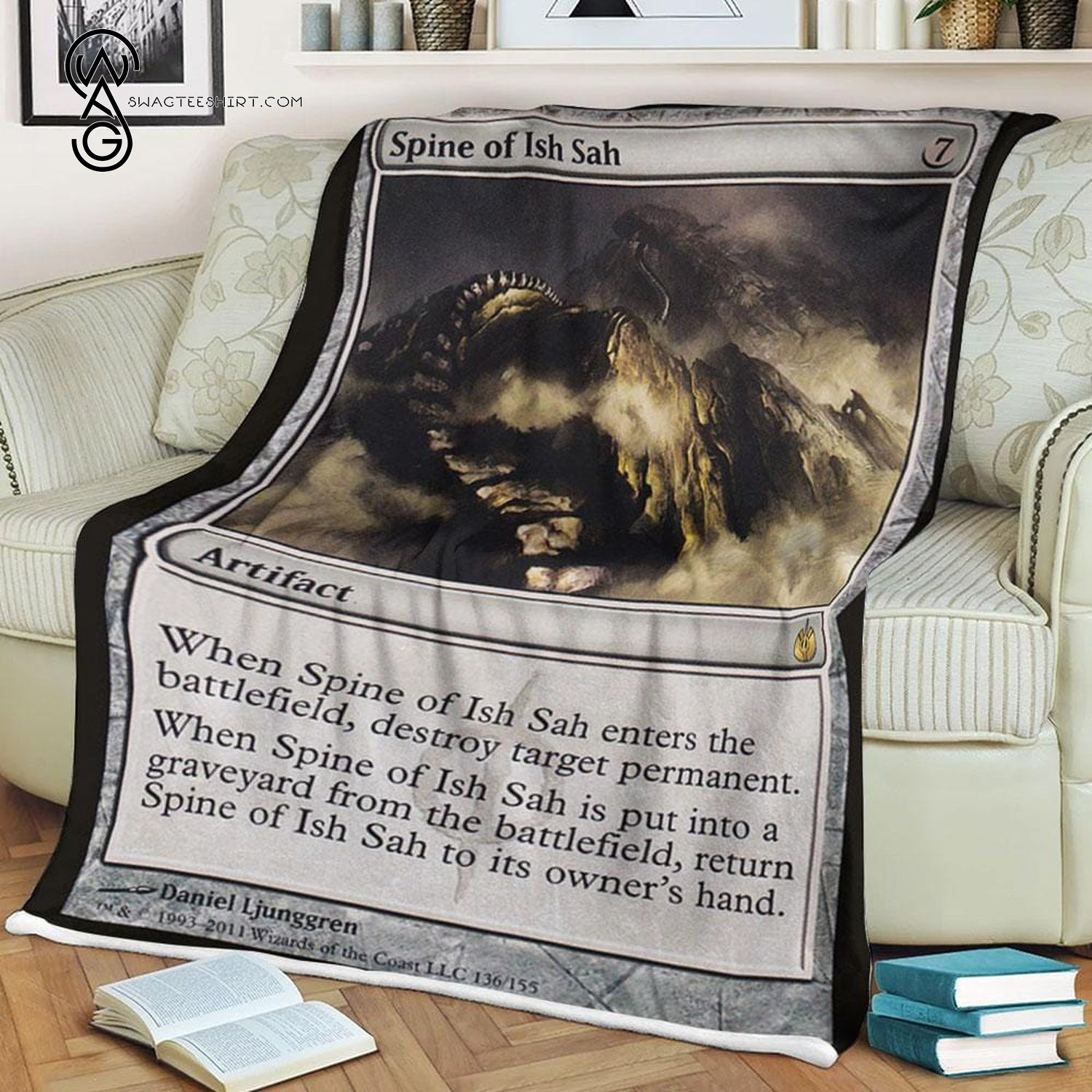 Game Magic The Gathering Spine Of Ish Sah Blanket Game Magic The Gathering Spine Of Ish Sah Blanket