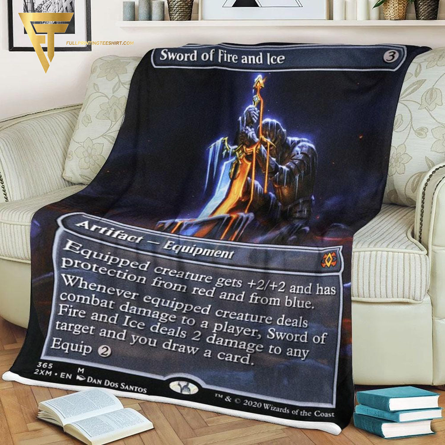 Game Magic The Gathering Sword Of Fire And Ice Blanket Game Magic The Gathering Sword Of Fire And Ice Blanket