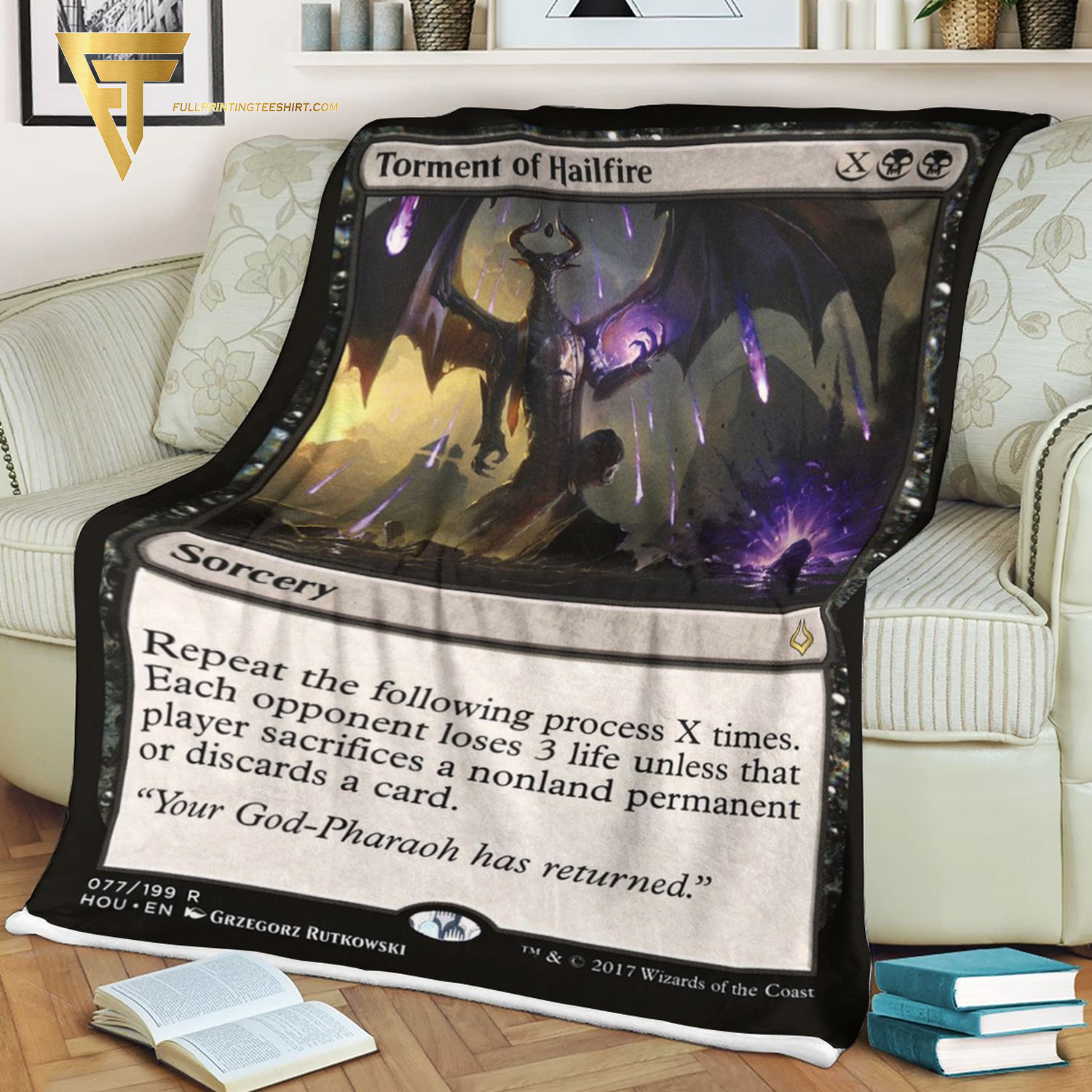 Game Magic The Gathering Torment Of Hailfire Blanket Game Magic The Gathering Torment Of Hailfire Blanket