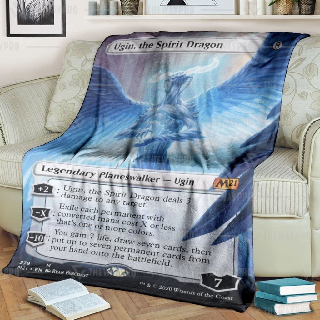 Game Magic The Gathering Ugin The Spirit Dragon Blanket Game Magic The Gathering Ugin The Spirit Dragon Blanket