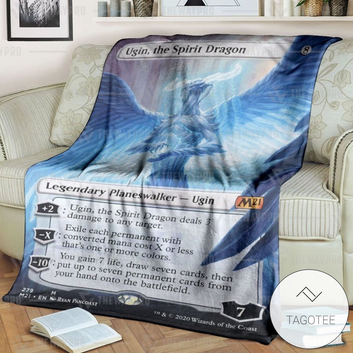 Game Magic The Gathering Ugin The Spirit Dragon Custom Soft Blanket Game Magic The Gathering Ugin The Spirit Dragon Custom Soft Blanket