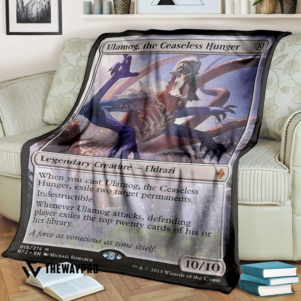 Game Magic The Gathering Ulamog The Ceaseless Hunger Blanket Game Magic The Gathering Ulamog The Ceaseless Hunger Blanket