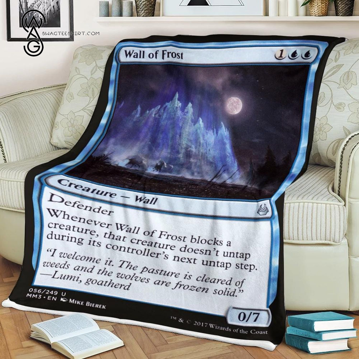 Game Magic The Gathering Wall Of Frost Blanket Game Magic The Gathering Wall Of Frost Blanket