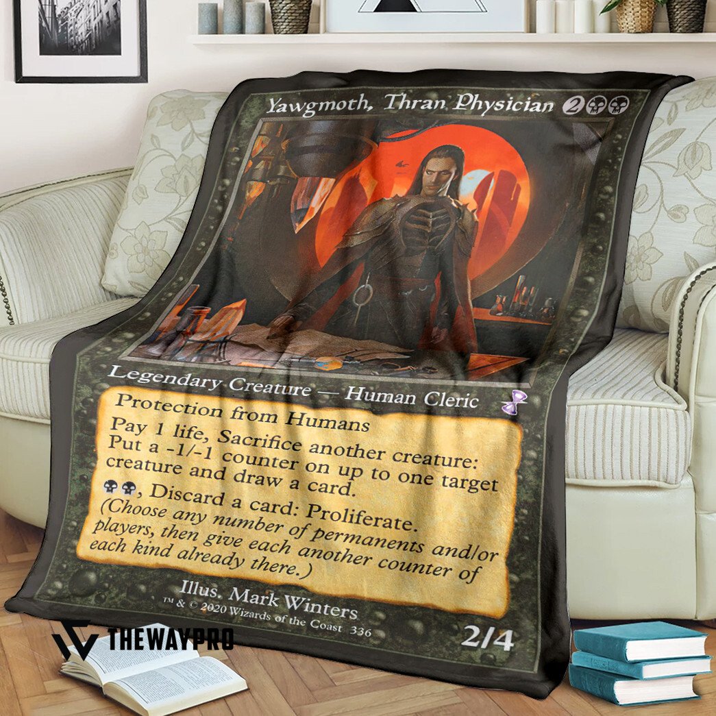Game Magic The Gathering Yawgmoth Thran Physician Blanket Game Magic The Gathering Yawgmoth Thran Physician Blanket