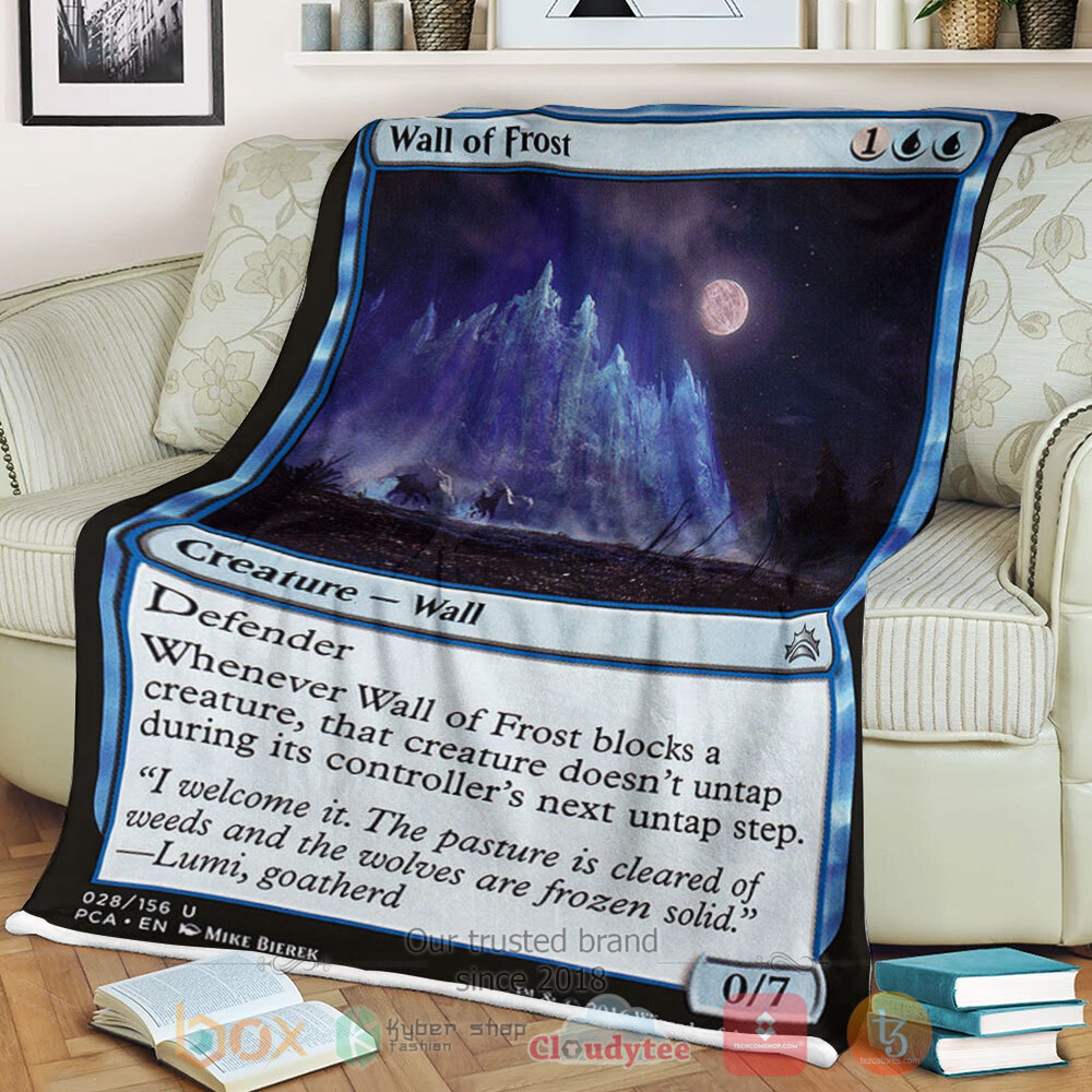 Game Mtg 28 Wall Of Frost Sherpa Blanket Game Mtg 28 Wall Of Frost Sherpa Blanket