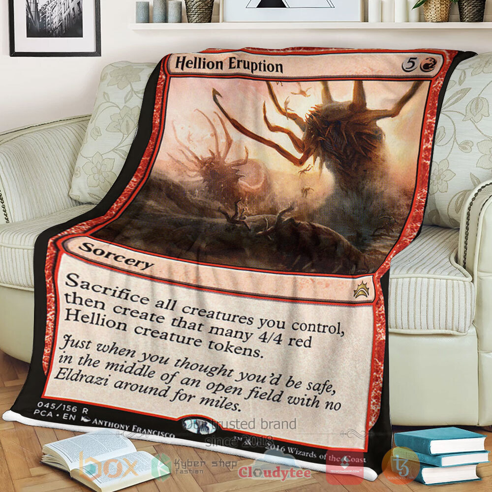 Game Mtg 45 Hellion Eruption Sherpa Blanket Game Mtg 45 Hellion Eruption Sherpa Blanket
