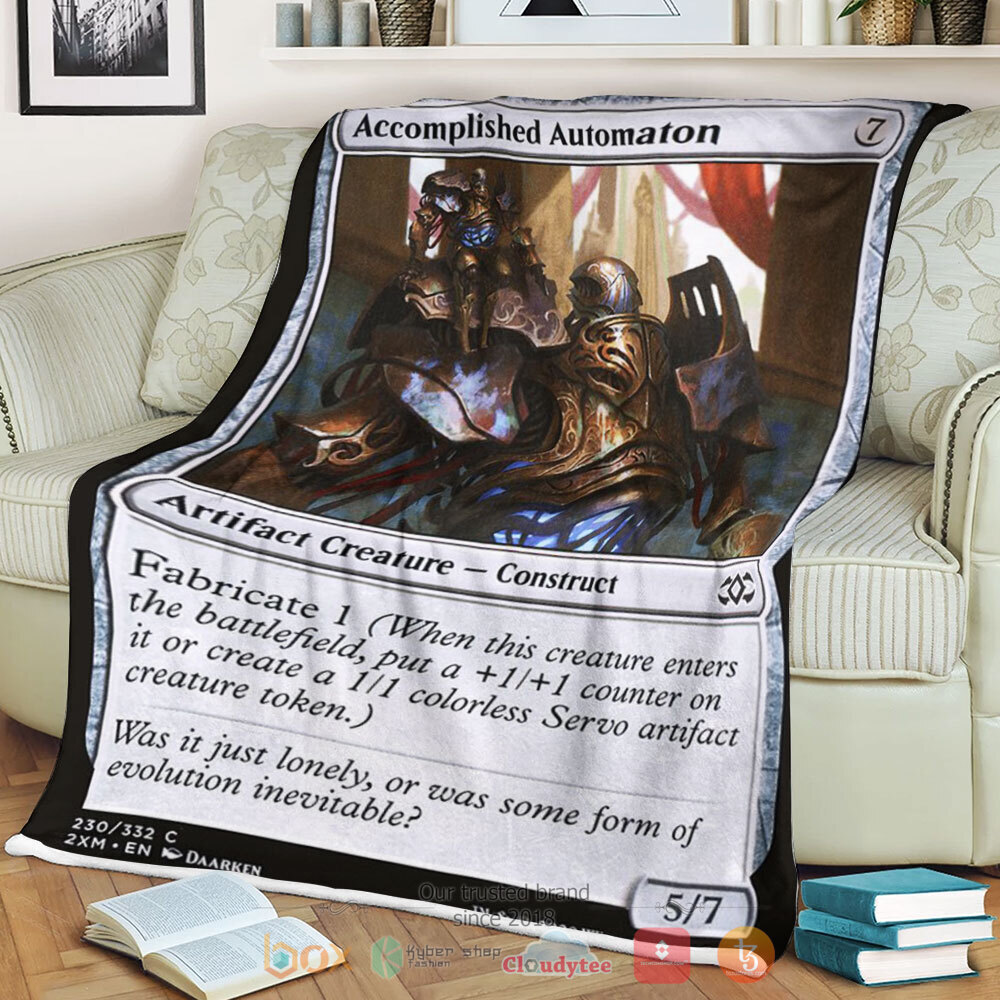 Game Mtg Accomplished Automaton Sherpa Blanket Game Mtg Accomplished Automaton Sherpa Blanket
